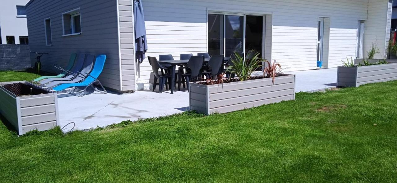 Maison De La Plage Des Amiets Cléder Eksteriør bilde